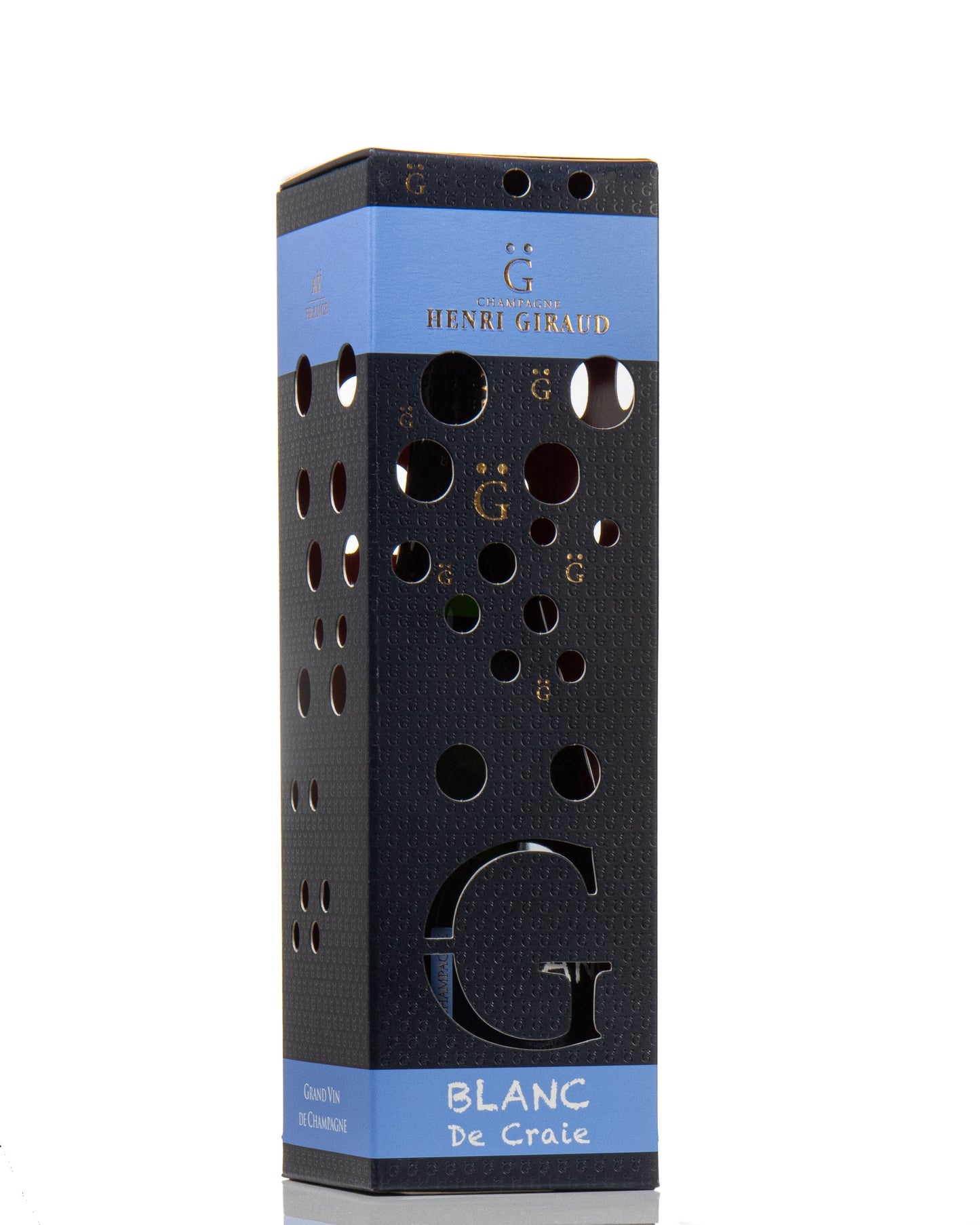 Grand Cru Henri Giraud Champagner Blanc De Craie im Geschenkkarton
