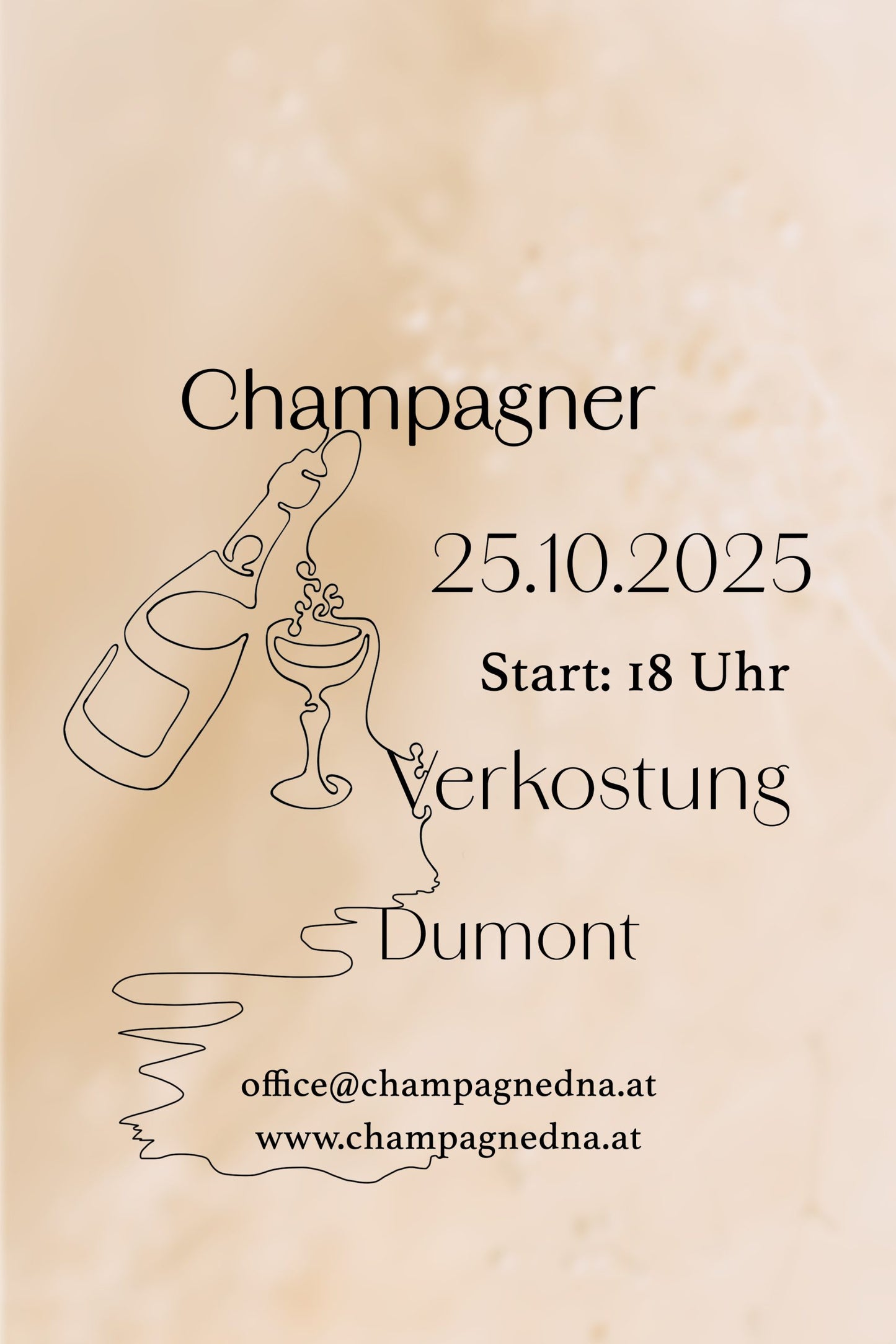 Champagner Dumont Verkostung Champagner Tasting