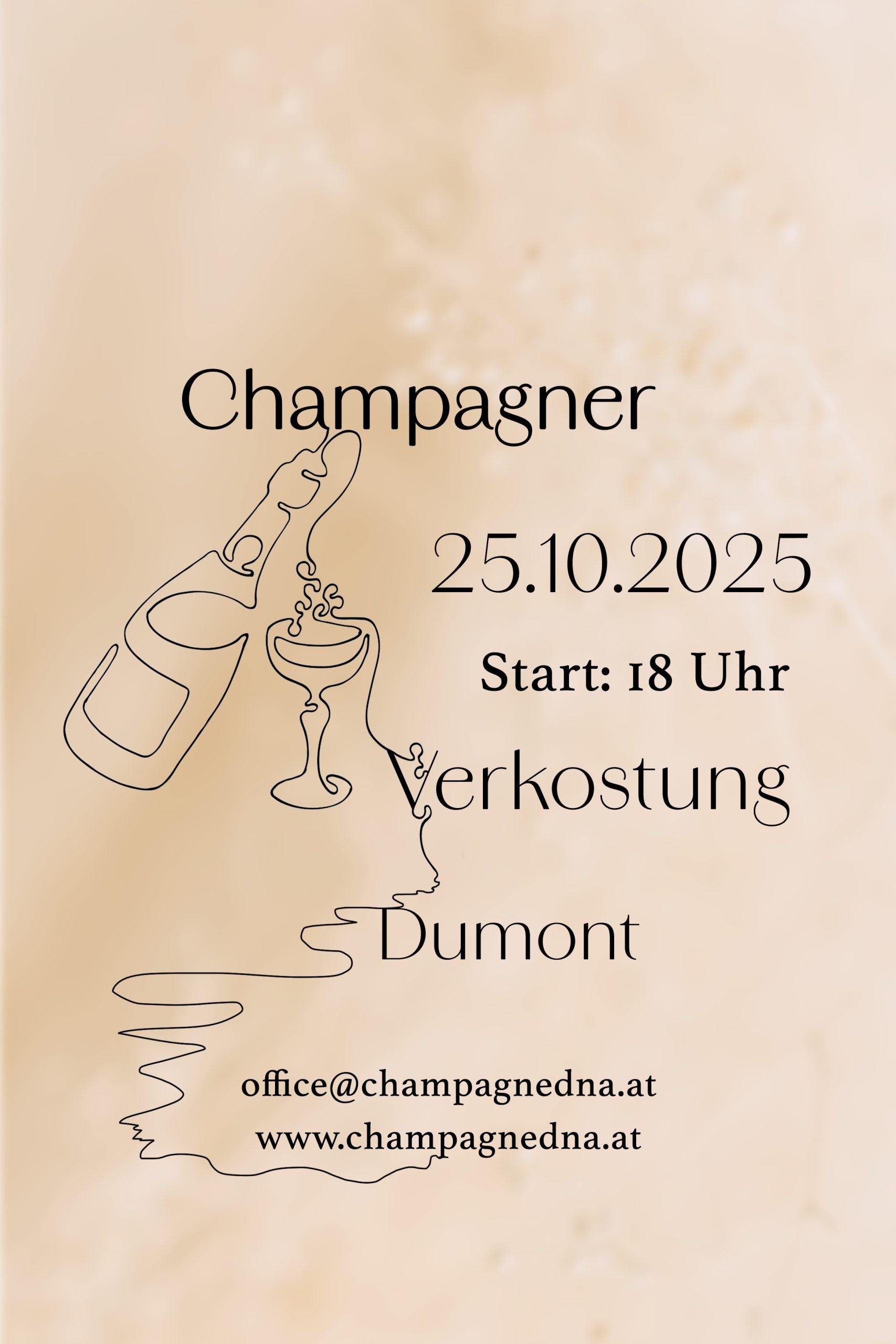 Champagner Dumont Verkostung Champagner Tasting